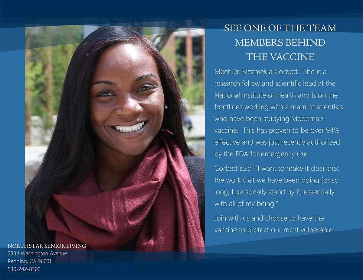 Dr Kizzmekia Corbett - research and scientific lead at the National Institute of Health
